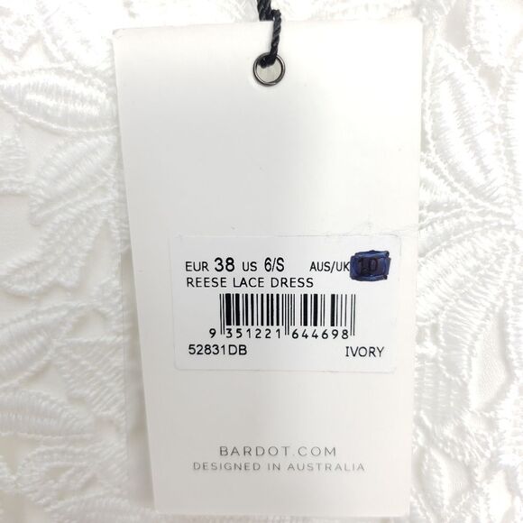 BARDOT Reese Lace Dress Sz 6‎ (SMALL) - Picture 13 of 15